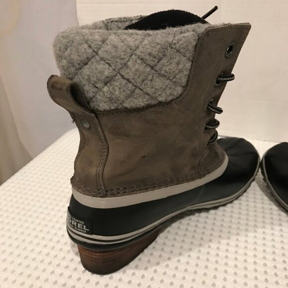SOREL WOMENS SLIMPACK II LACED BOOTS SIZE 10 - Picture 5 of 9